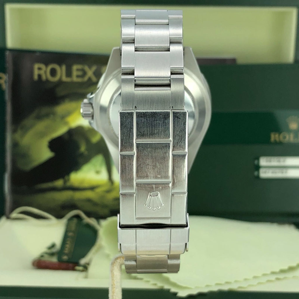 Rolex 16610LV Submariner Anniversary Green Kermit Full Set Card 2008 M Serial