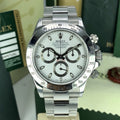 Rolex Daytona 116520 Unpolished mint Full Set Box & Card G serial Open Card