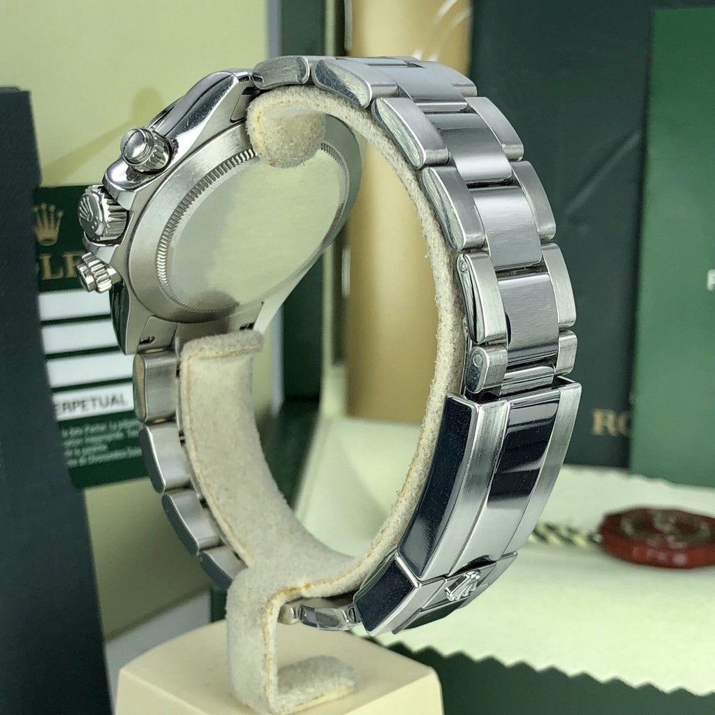 Rolex Daytona 116520 Unpolished mint Full Set Box & Card G serial Open Card