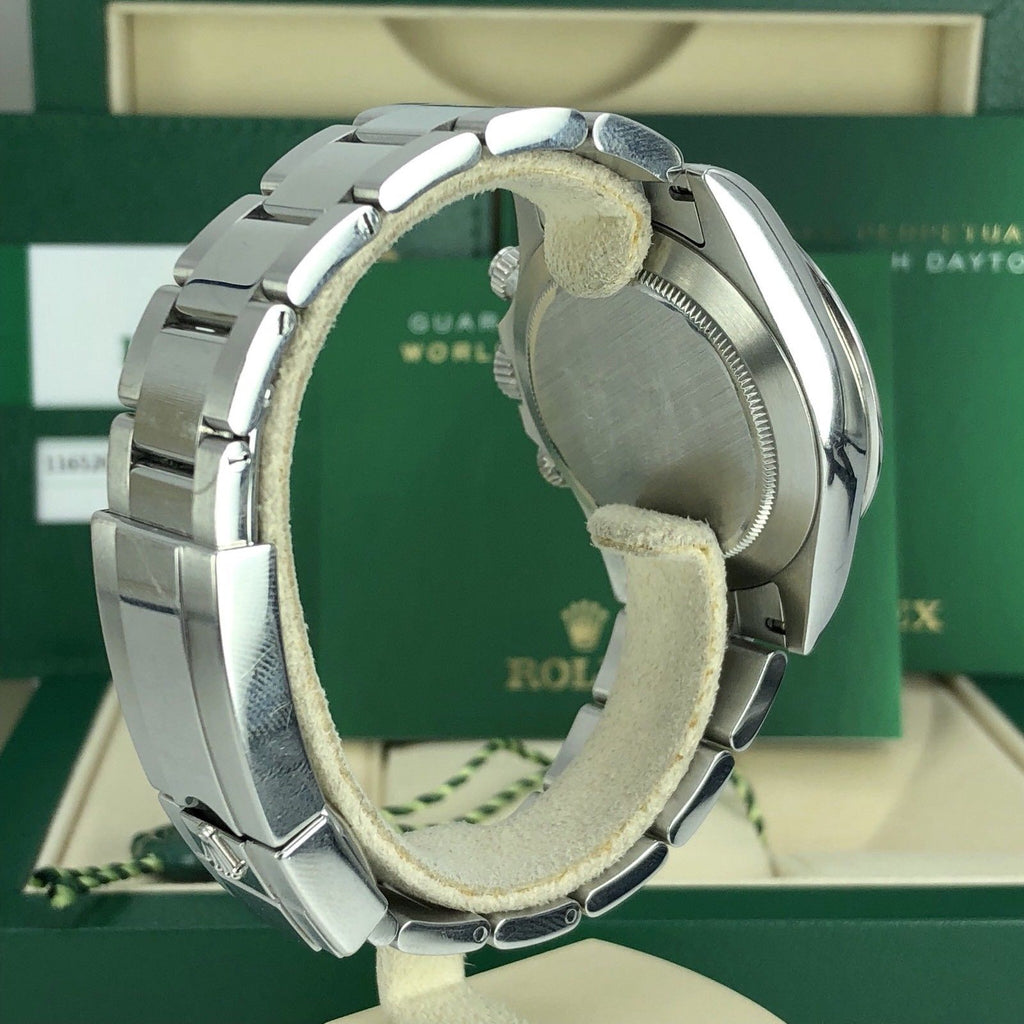 Rolex Daytona 116520 Unpolished mint Full Set Box & Card Random serial Open Card