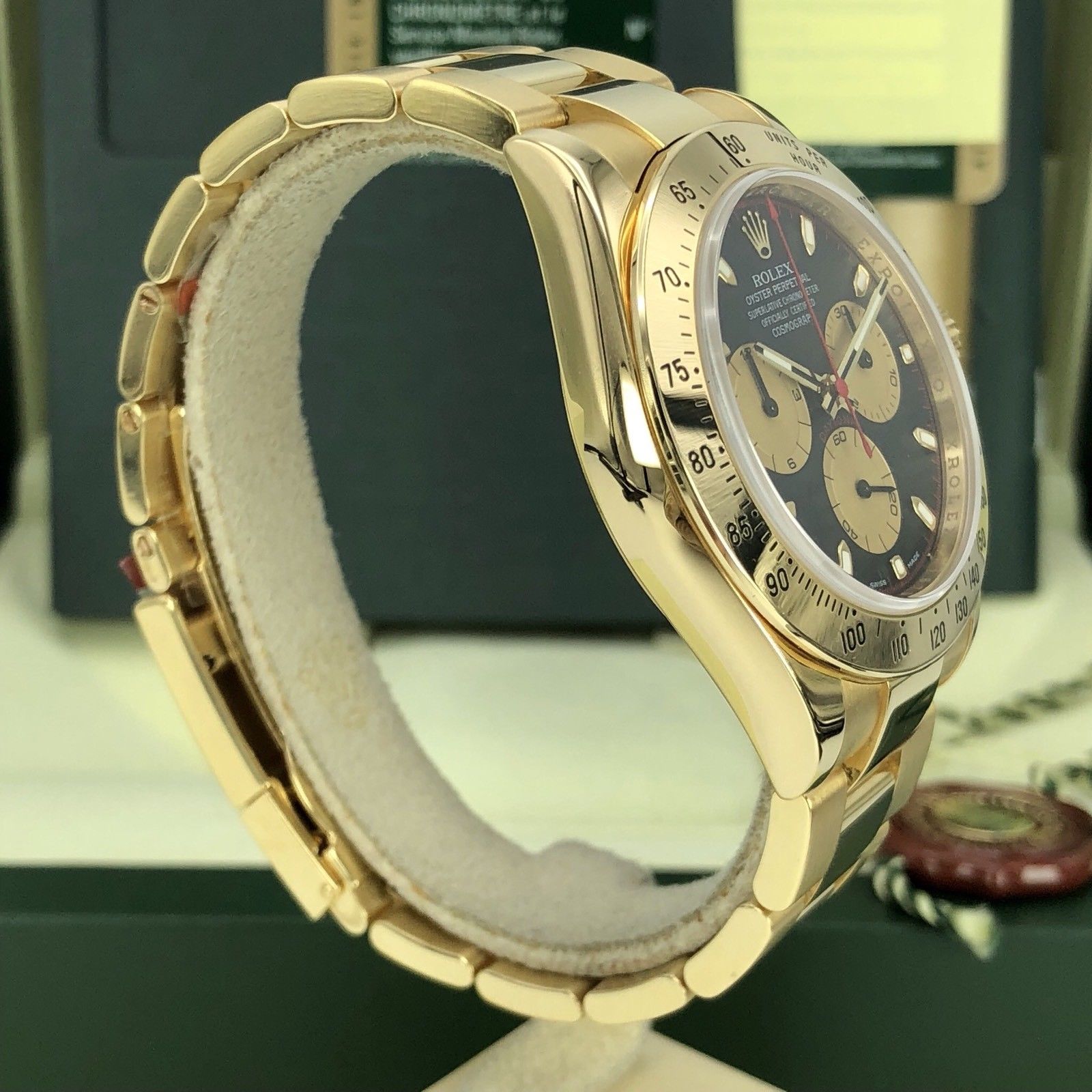 2007 Rolex Daytona 116528 Paul Newman Dial V Serial Full Set Papers Unpolished