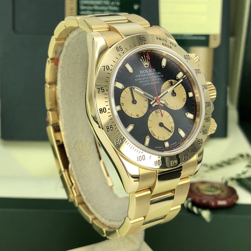 2007 Rolex Daytona 116528 Paul Newman Dial V Serial Full Set Papers Unpolished
