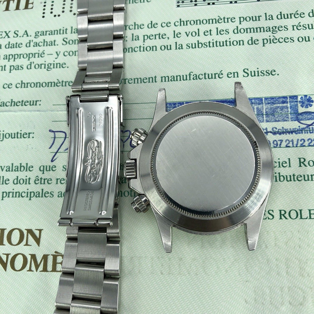 Rolex Daytona 16520 Zenith 1996 W Serial Patrizzi FULL SET Box & Papers (Copy)