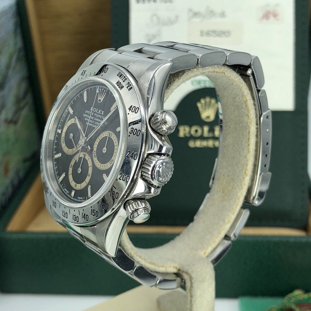 Rolex Daytona 16520 Zenith 1996 W Serial Patrizzi FULL SET Box & Papers (Copy)