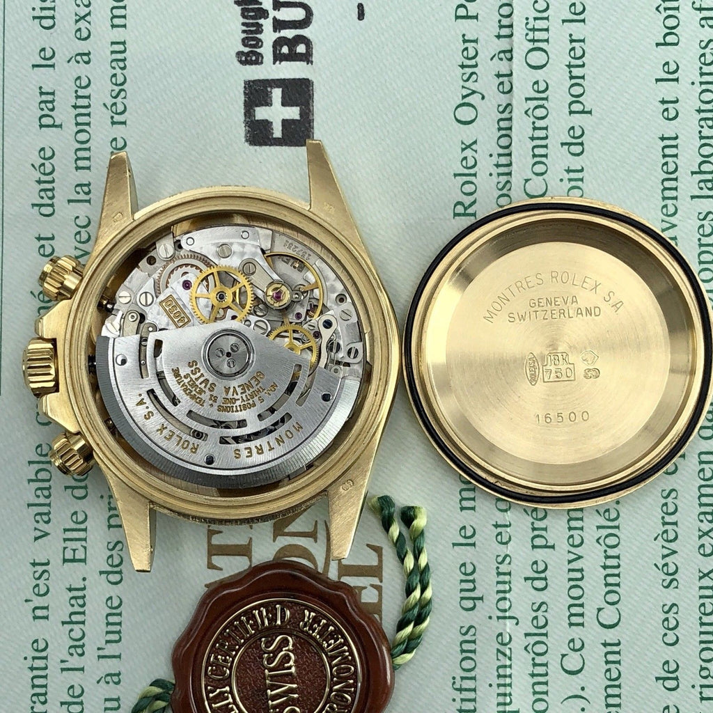 1997 Vintage Rolex Daytona 16528 Zenith U Serial 18k FULL SET Box & Papers