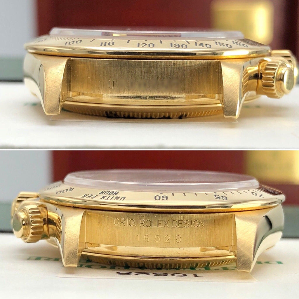 1997 Vintage Rolex Daytona 16528 Zenith U Serial 18k FULL SET Box & Papers