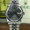 1971 Vintage Rolex Date 1501 Unique Gray Dial W Jubilee Bracelet