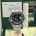 Unworn Rolex Submariner 16610 FULL SET Papers D Serial 2006 NOS