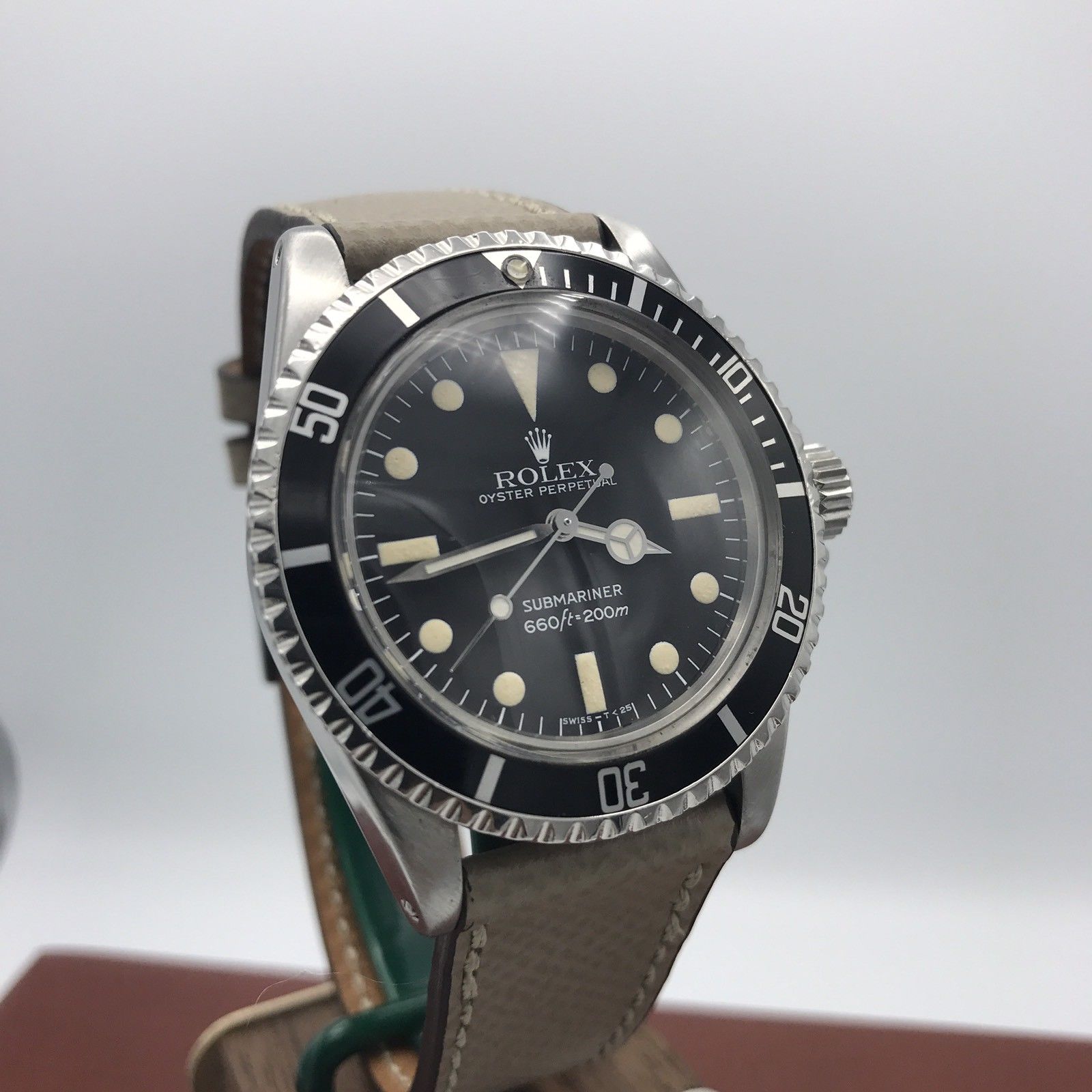 Rolex Submariner 5513 Pointed Crown Guard 1964 Factory Dial