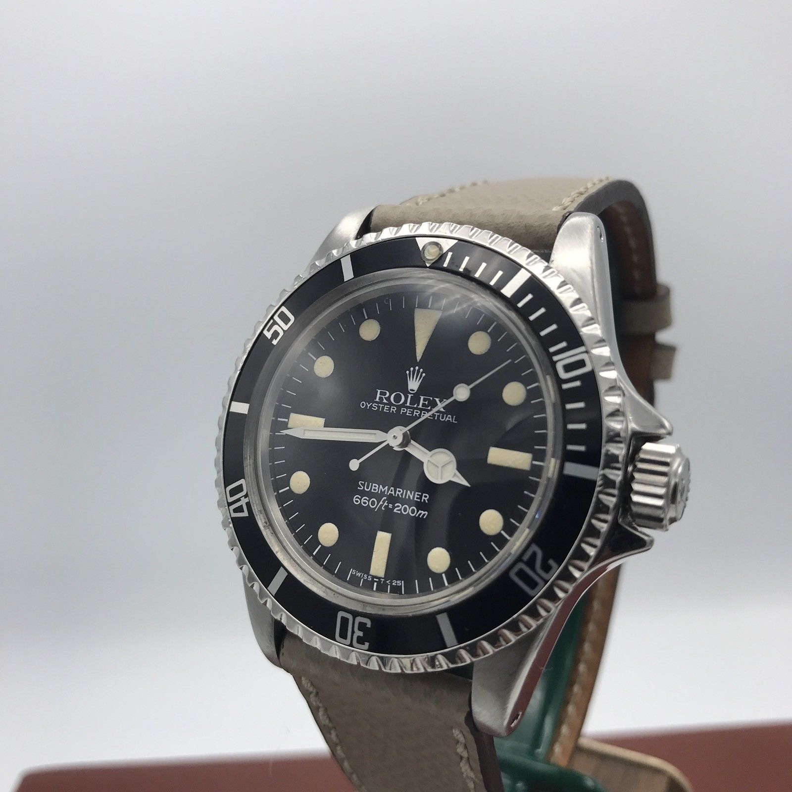 Rolex Submariner 5513 Pointed Crown Guard 1964 Factory Dial