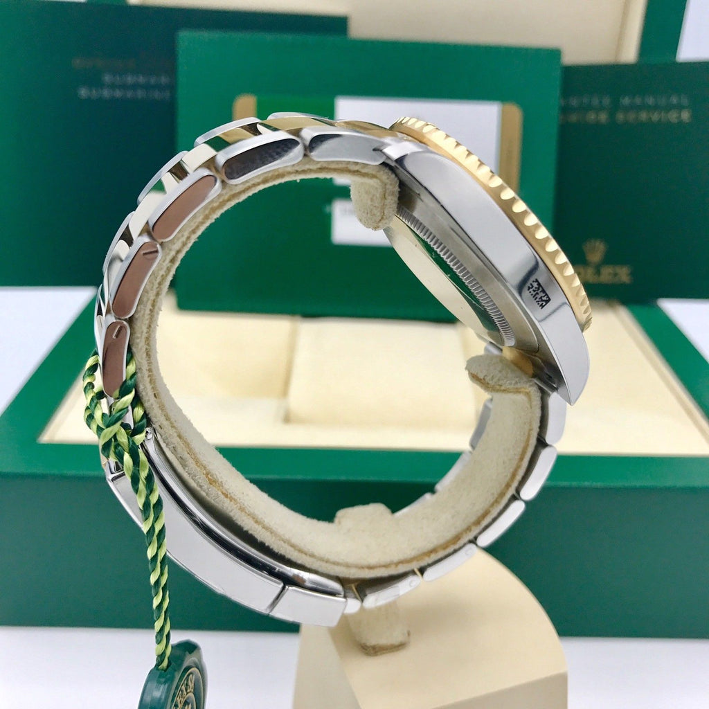 Unworn Rolex Submariner 116613LB 18k gold & Steel Blue Dial Box and Card 2017