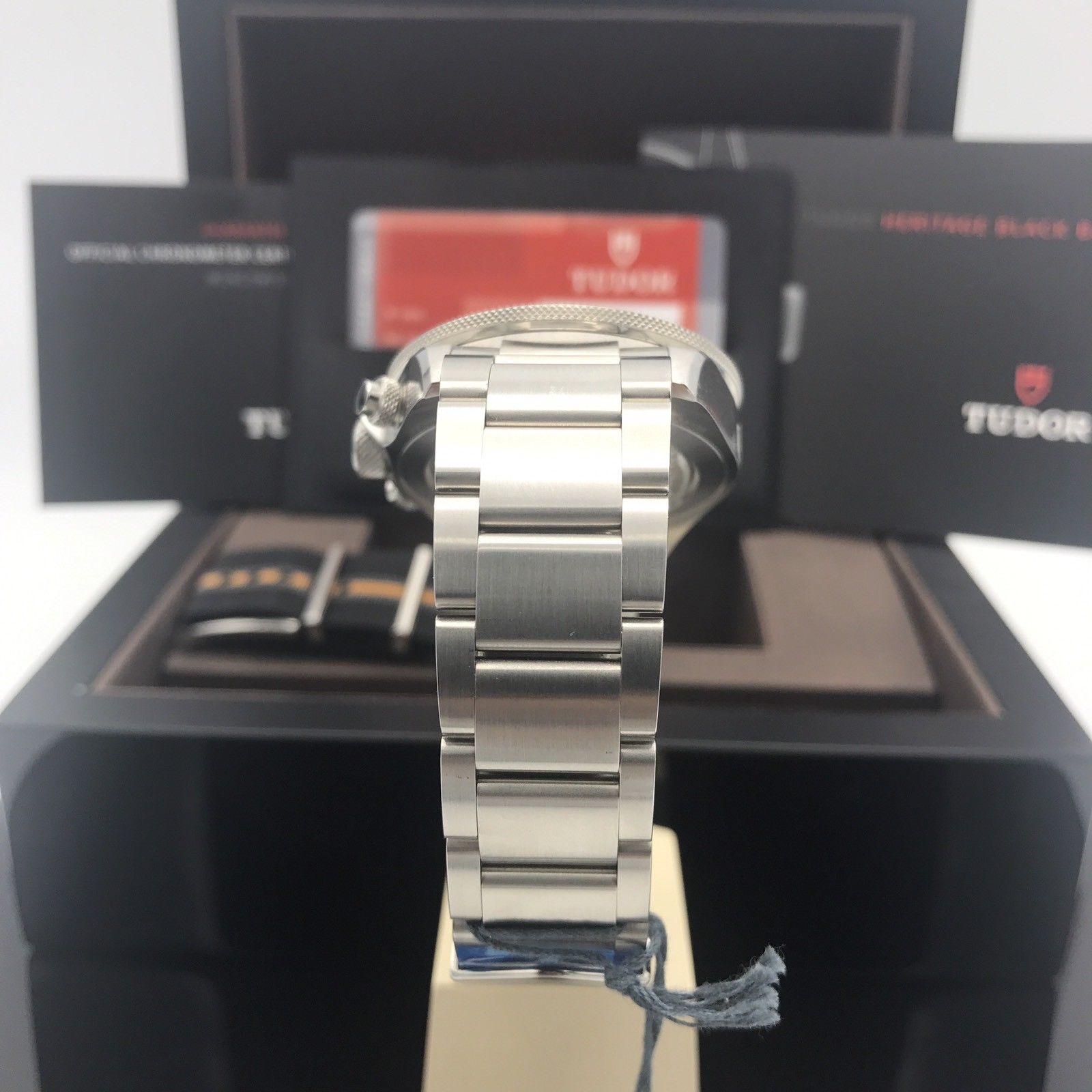 Unworn 70330N TUDOR Heritage Chronograph Black/Gray Dial Men’s Automatic Fullset