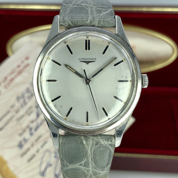 Vintage Longines Ref. 6995 Cal. 23ZS 35mm Box & Papers From 1965