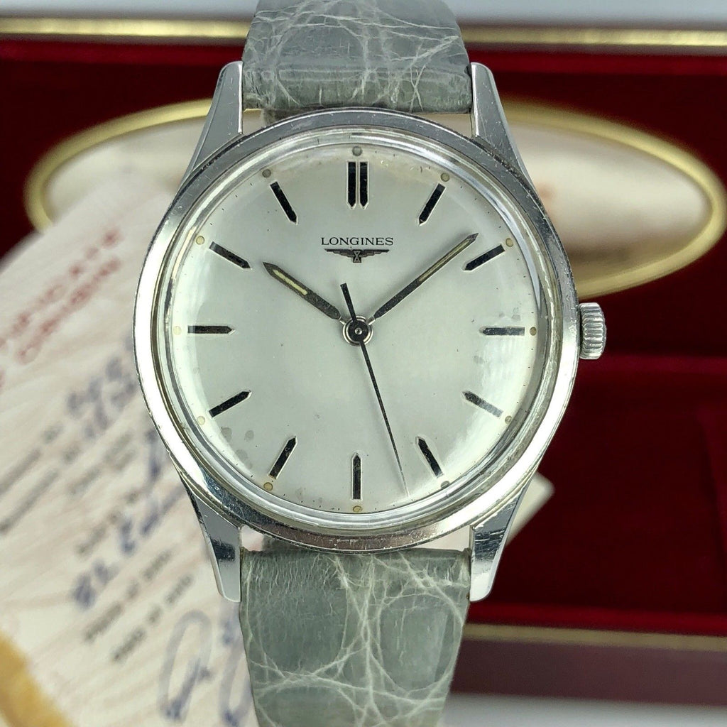 Vintage Longines Ref. 6995 Cal. 23ZS 35mm Box & Papers From 1965