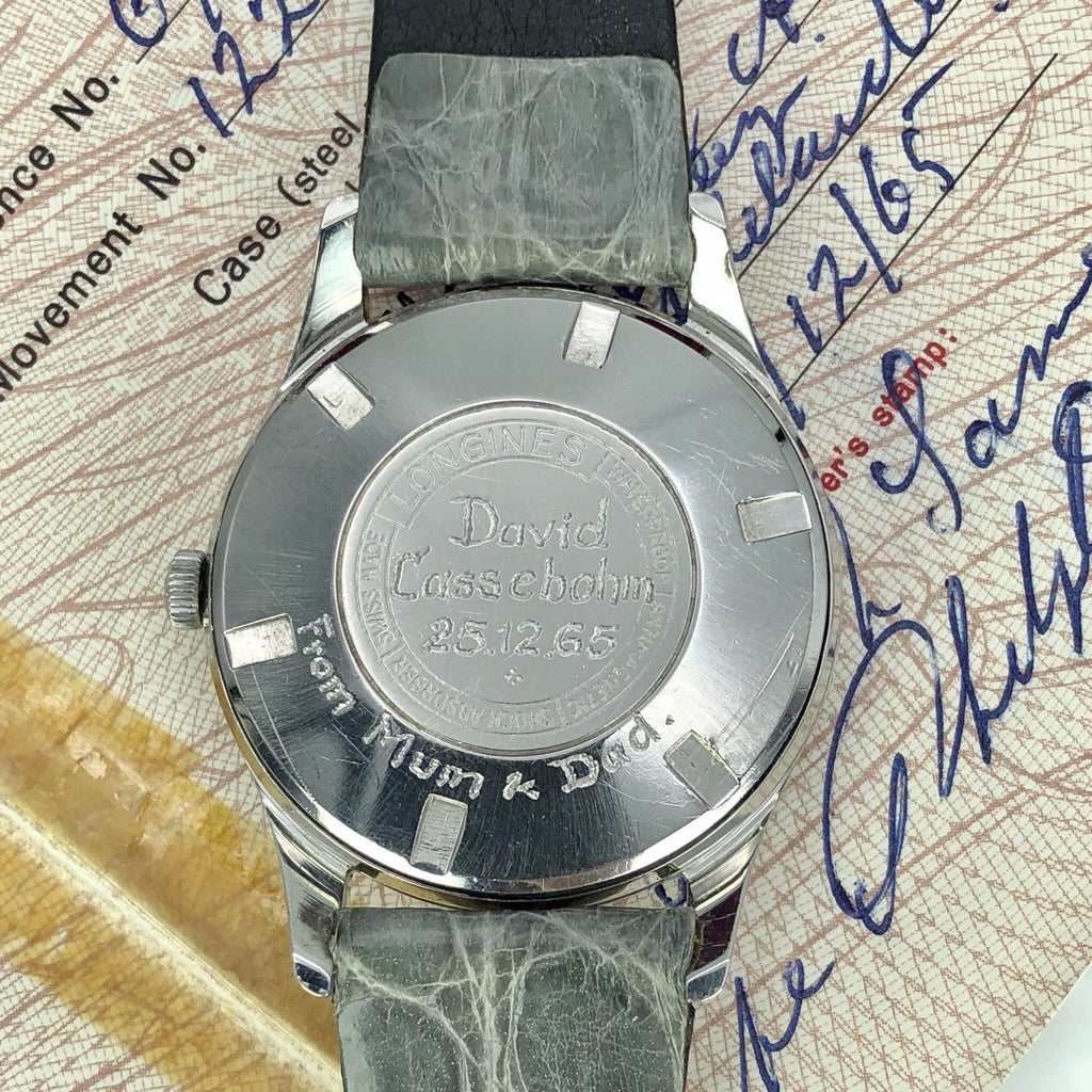 Vintage Longines Ref. 6995 Cal. 23ZS 35mm Box & Papers From 1965