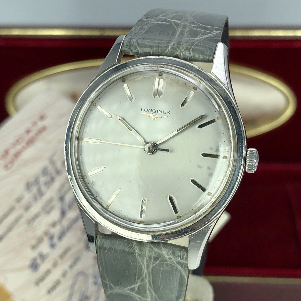 Vintage Longines Ref. 6995 Cal. 23ZS 35mm Box & Papers From 1965