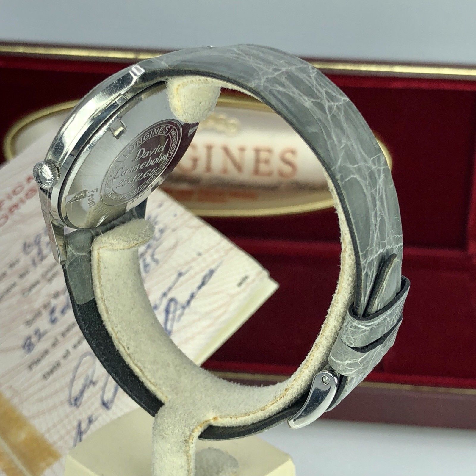 Vintage Longines Ref. 6995 Cal. 23ZS 35mm Box & Papers From 1965