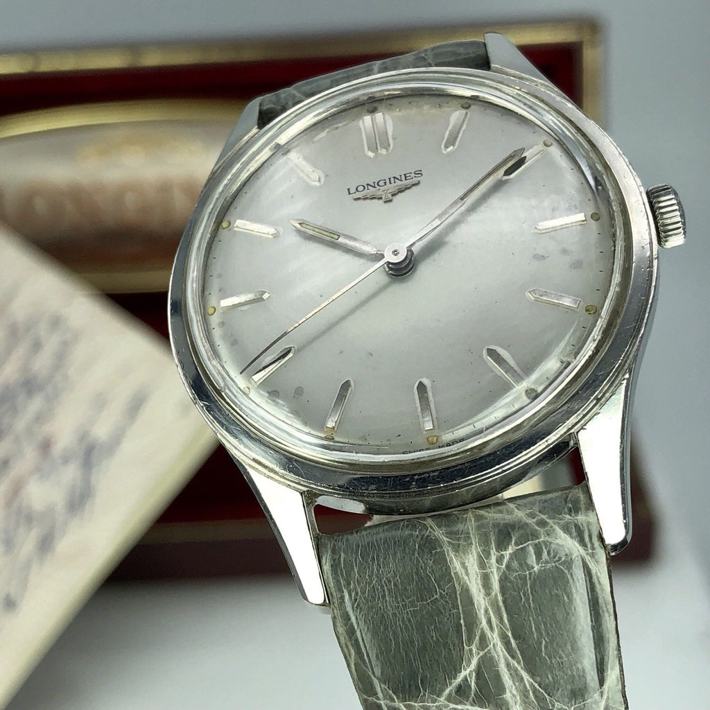 Vintage Longines Ref. 6995 Cal. 23ZS 35mm Box & Papers From 1965