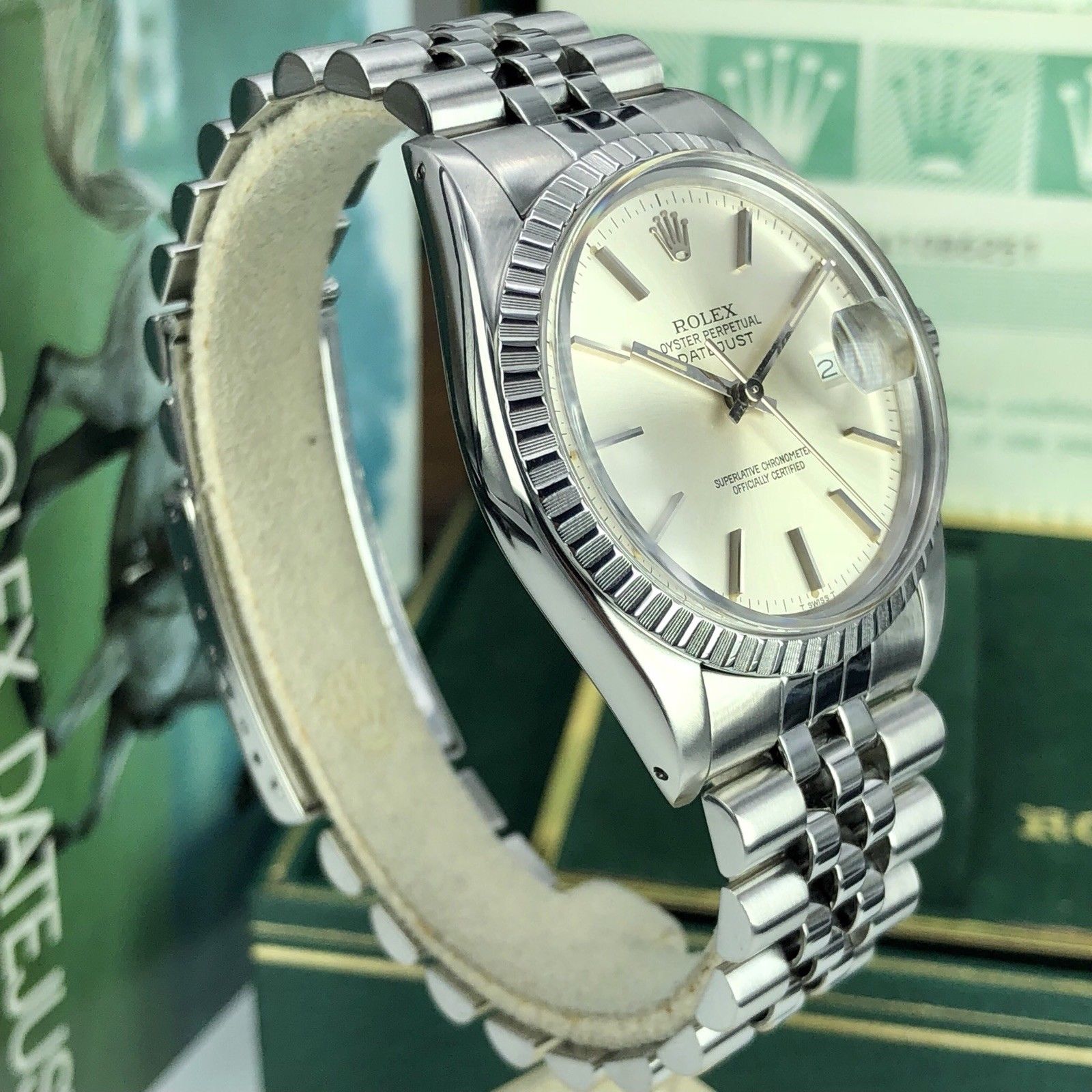 1984 Vintage Rolex 16030 Datejust Good Condition With Box Papers Full Set