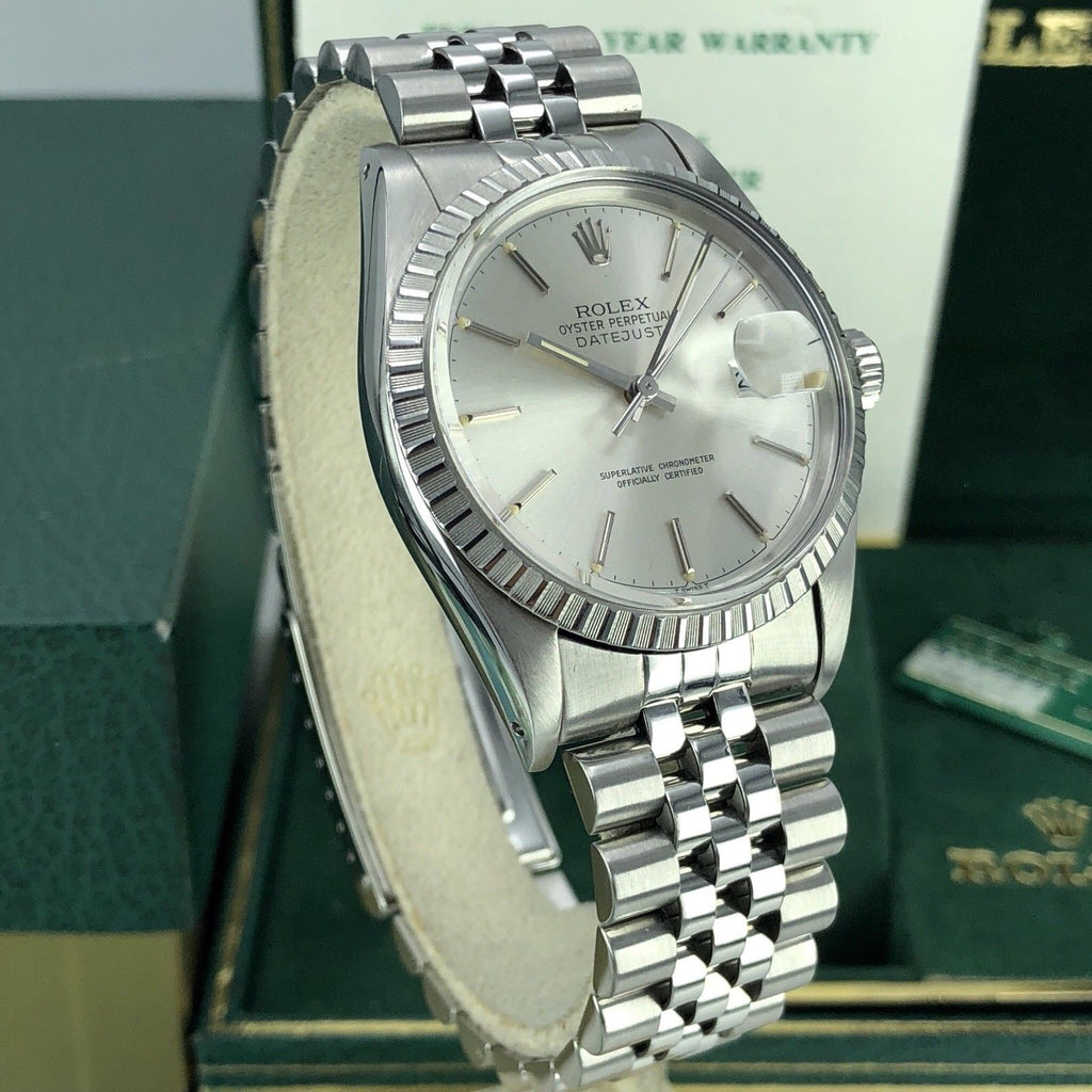 Vintage Rolex 16030 Datejust Great Condition With Box Papers Full Set 1985