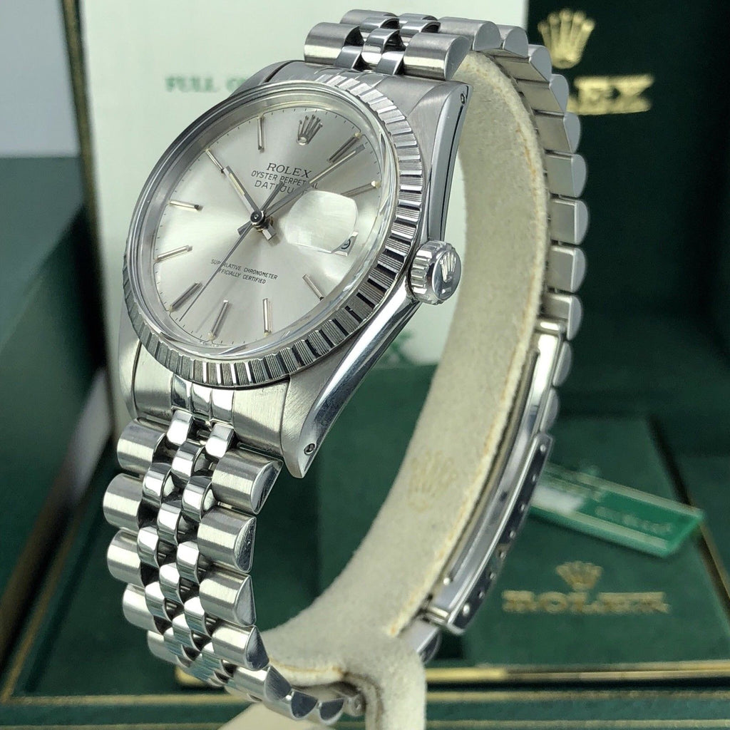 Vintage Rolex 16030 Datejust Great Condition With Box Papers Full Set 1985