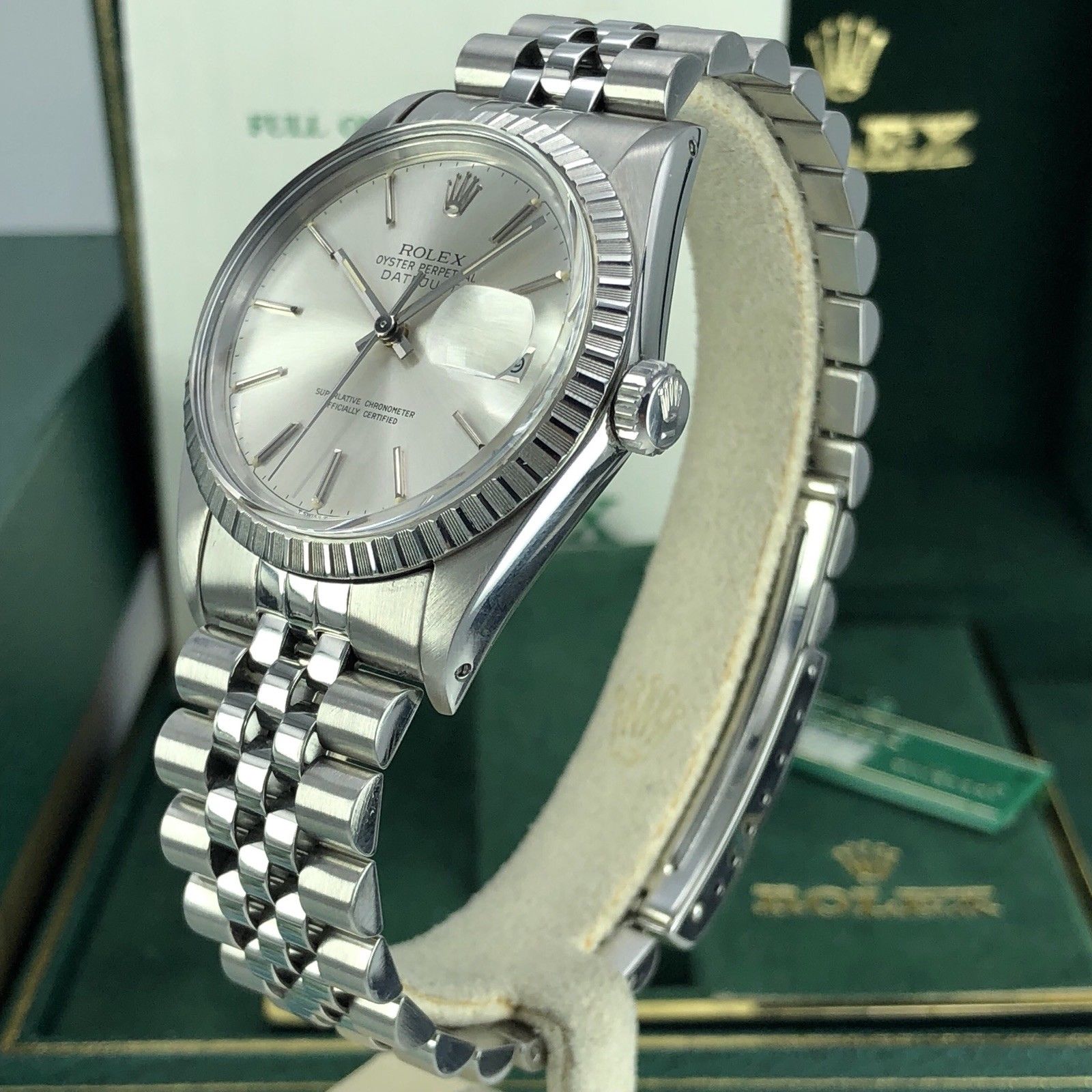 Vintage Rolex 16030 Datejust Great Condition With Box Papers Full Set 1985