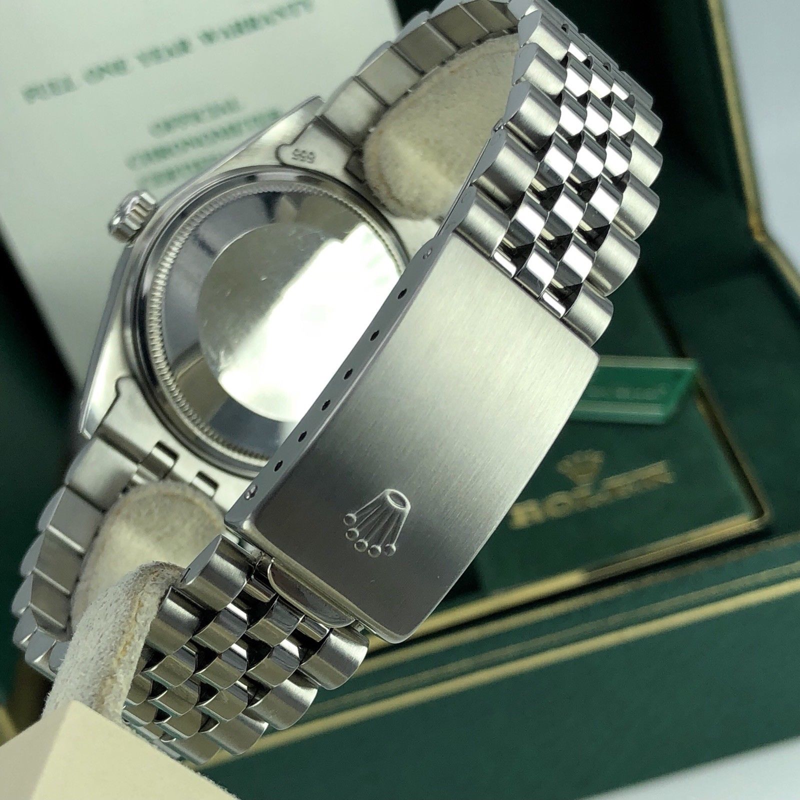 Vintage Rolex 16030 Datejust Great Condition With Box Papers Full Set 1985