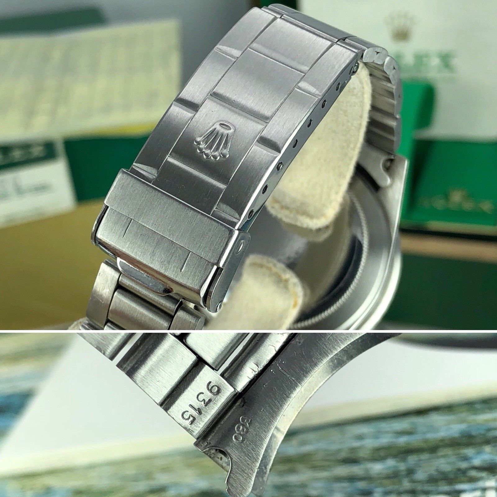 Vintage Rolex 1680 Submariner Super Pumpkin Dial 1978 Full Set box & Papers