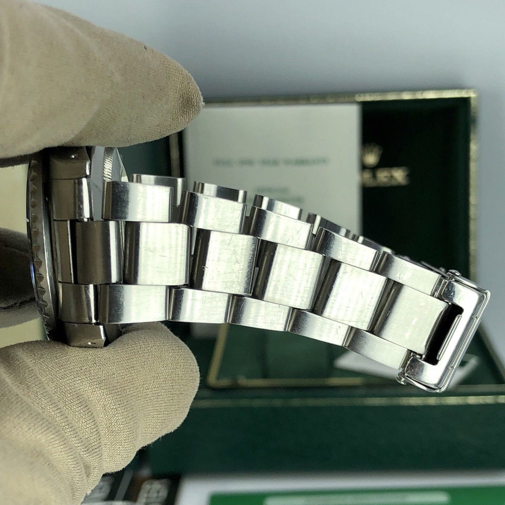 1986 Vintage Rolex 16800 Submariner Heavy Patina dial Unpolished box & Papers
