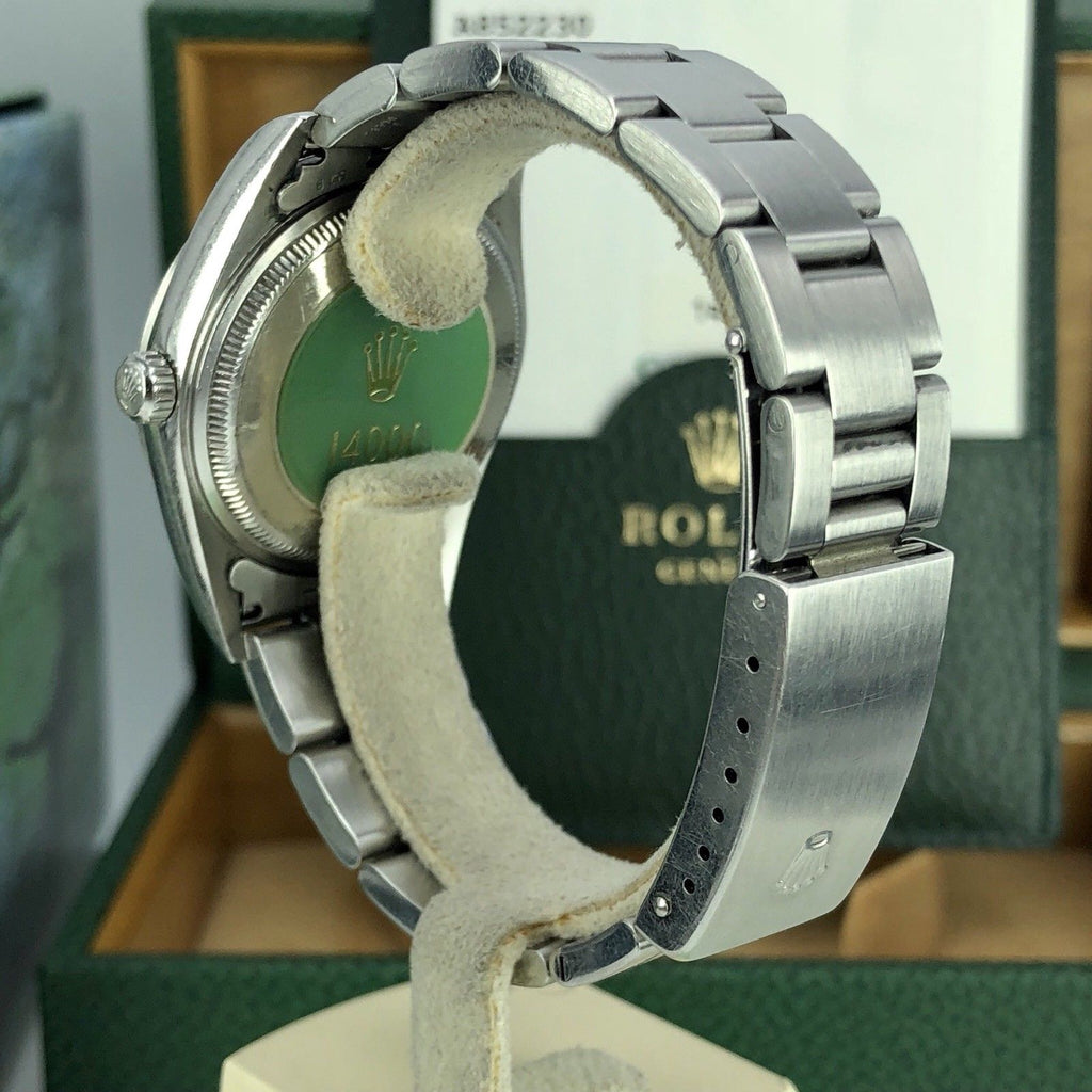 2000 Vintage Rolex 14000 Air-King Unpolished with Box and Papers