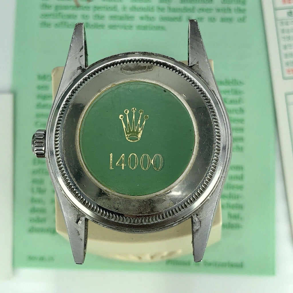 2000 Vintage Rolex 14000 Air-King Unpolished with Box and Papers