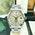 1977 Vintage Rolex Date 1500 Saudi military Logo Dial Box and Papers