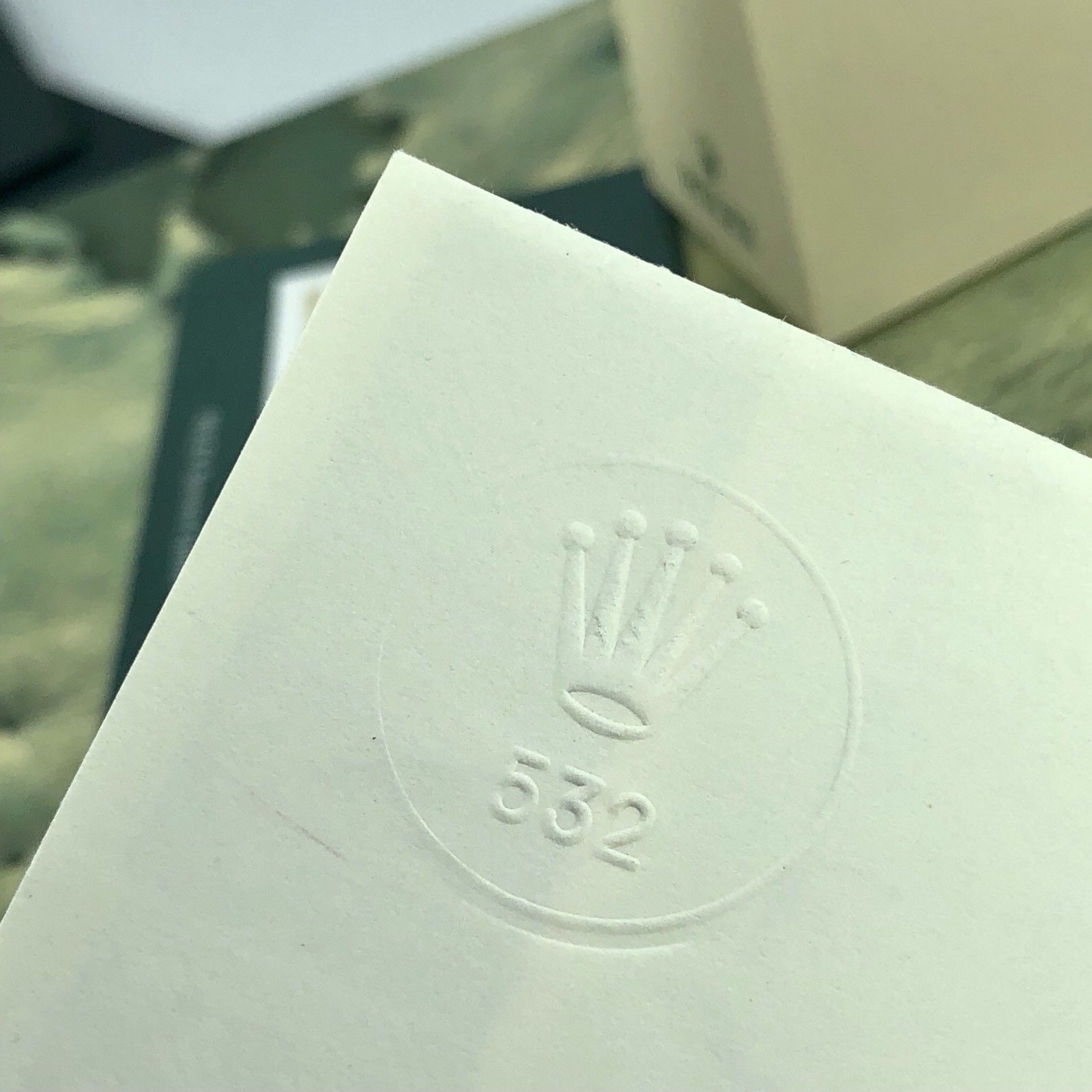 1977 Vintage Rolex Date 1500 Saudi military Logo Dial Box and Papers