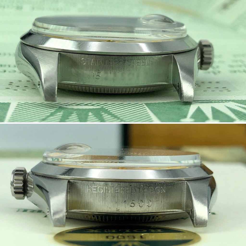 1977 Vintage Rolex Date 1500 Saudi military Logo Dial Box and Papers