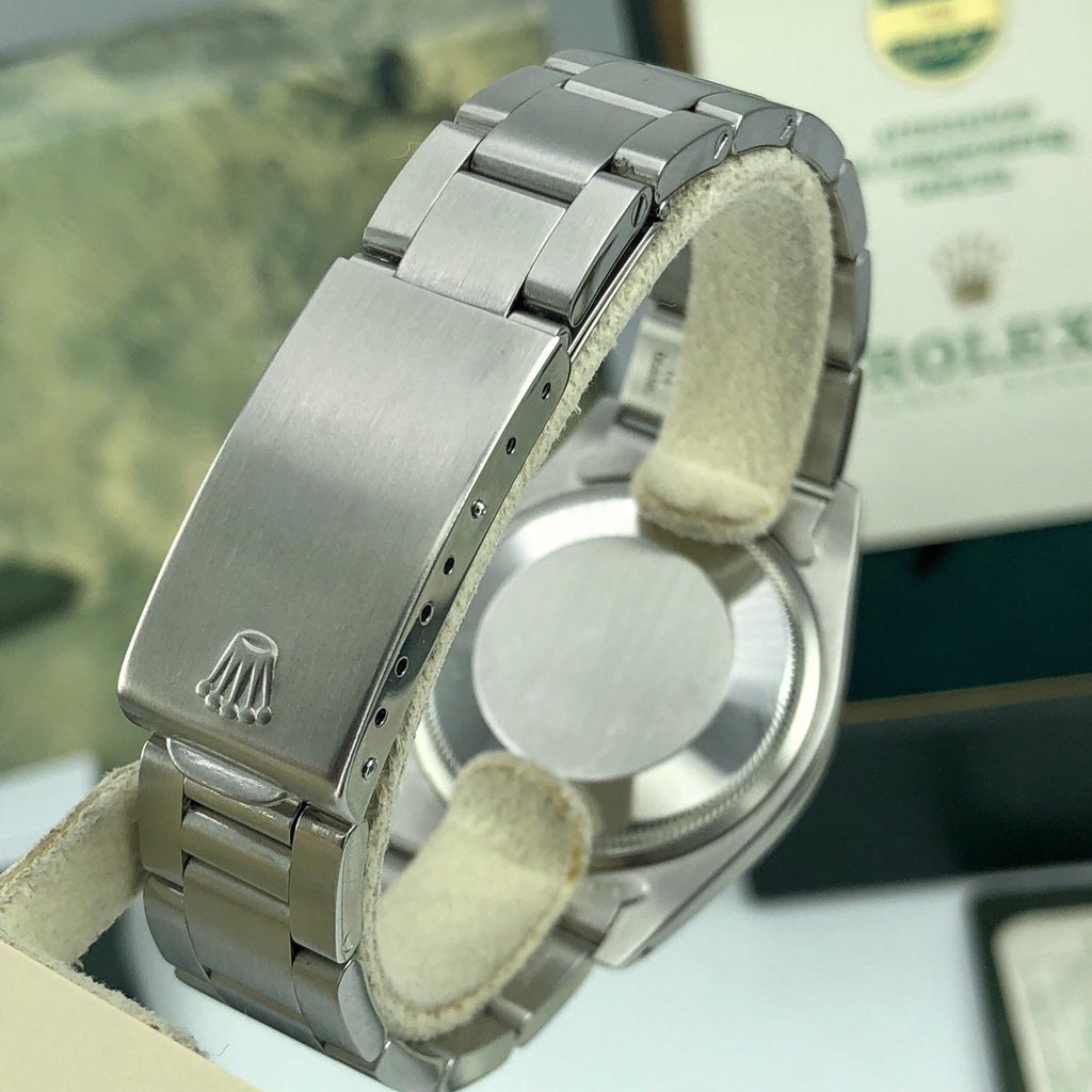 1977 Vintage Rolex Date 1500 Saudi military Logo Dial Box and Papers