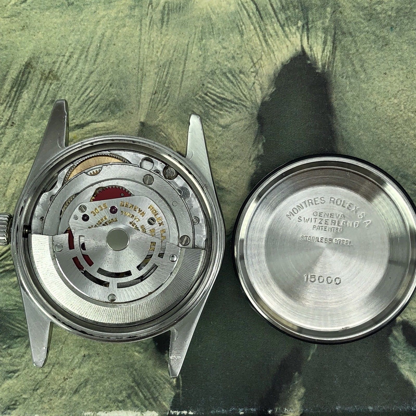 1978 Vintage Rolex Date 15000 Saudi King Fahad Logo Dial