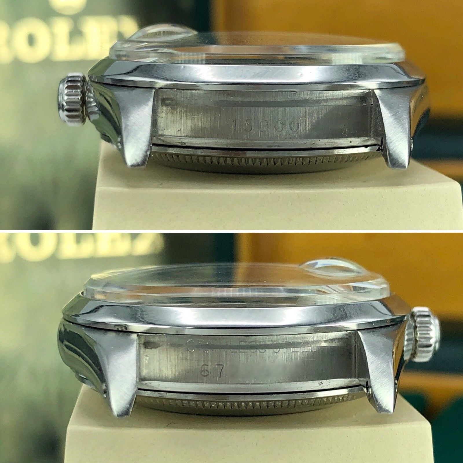 1978 Vintage Rolex Date 15000 Saudi King Fahad Logo Dial