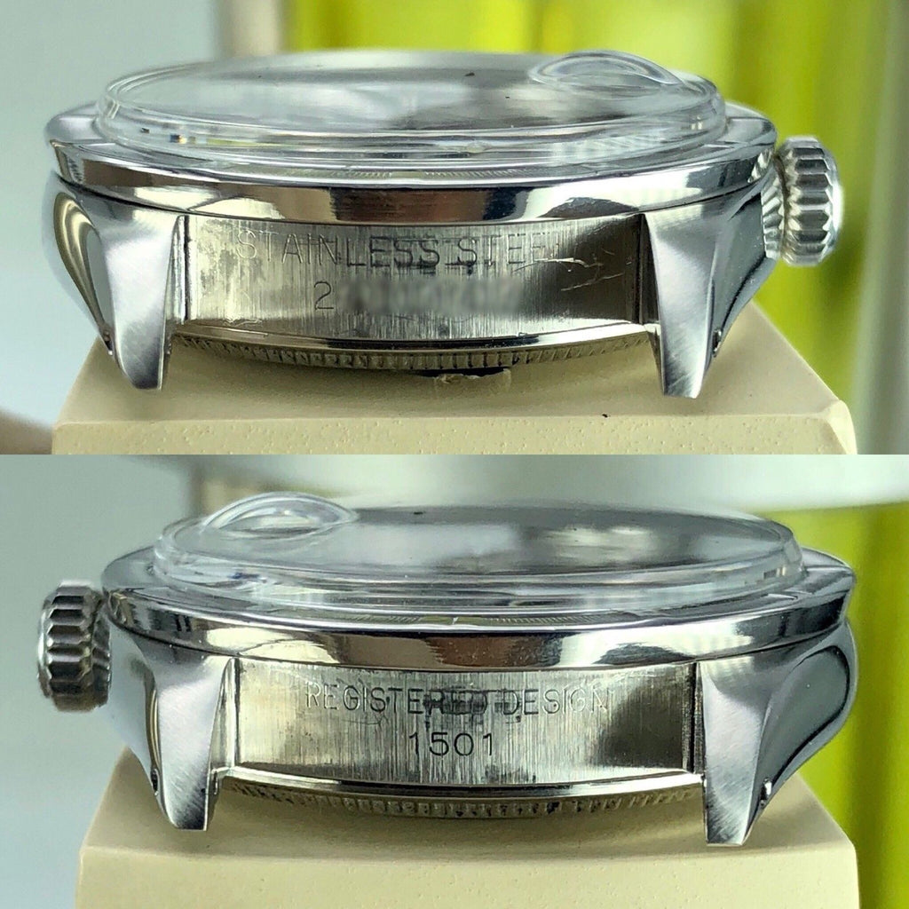 1971 Vintage Rolex Date 1501 Unique Gray Dial W Jubilee Bracelet