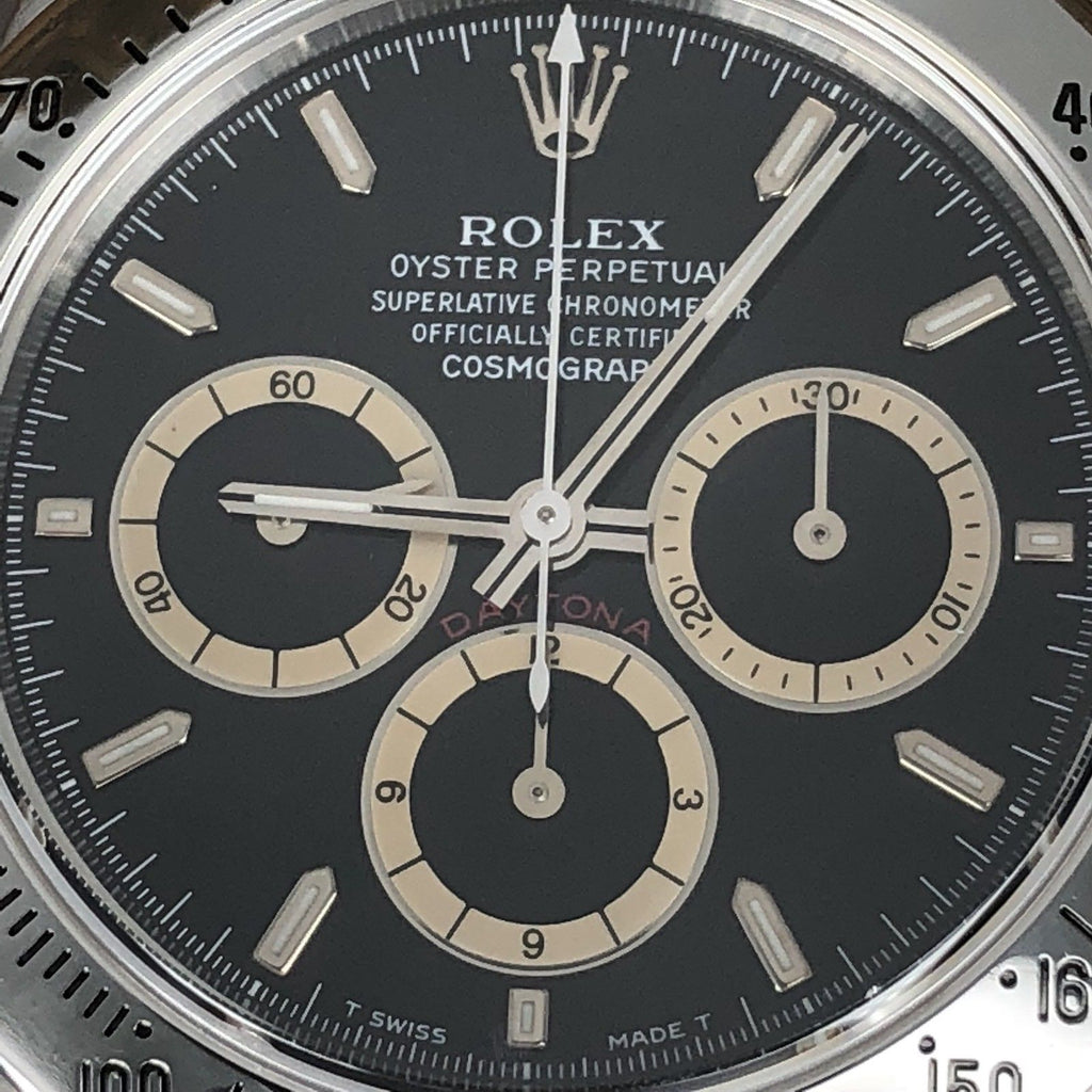 Vintage Rolex Daytona 16520 Zenith 1994 S Serial Inverted 6 Patrizzi Dial