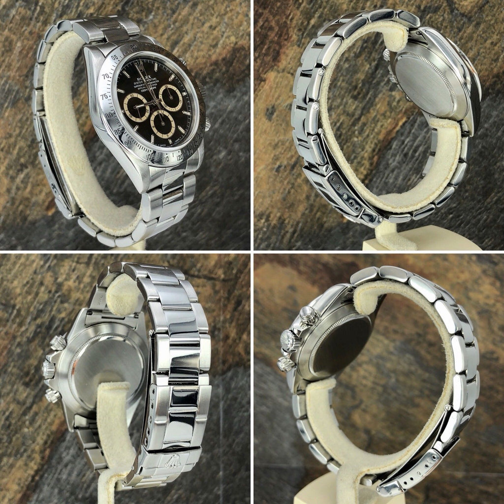 Vintage Rolex Daytona 16520 Zenith 1994 S Serial Inverted 6 Patrizzi Dial