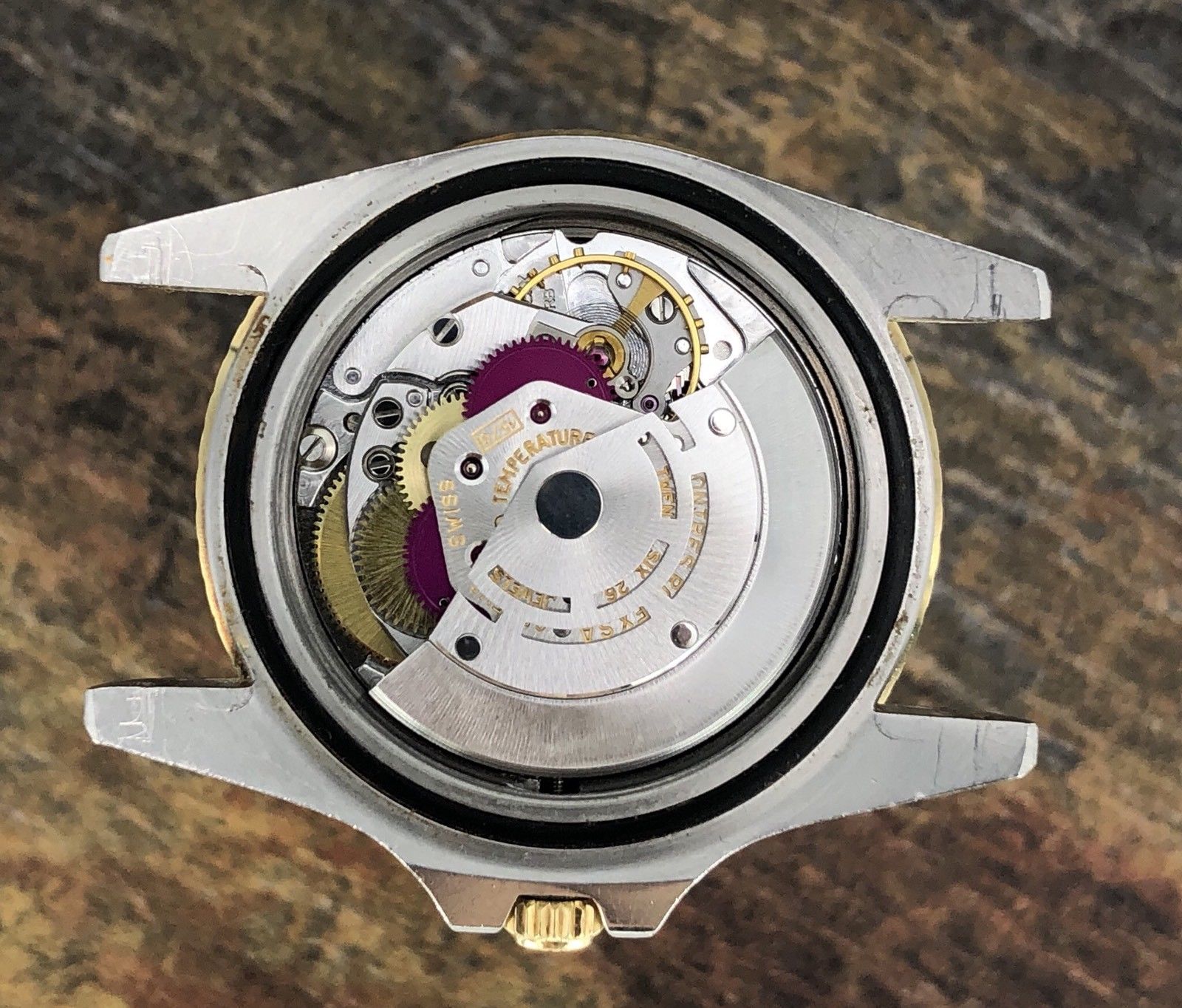 Vintage Rolex GMT Master 1675 Steel & Gold Nipple Dial Root Beer Unpolished 1979