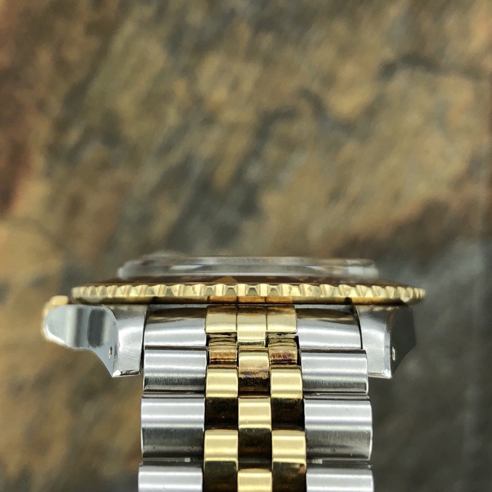 Vintage Rolex GMT Master 1675 Steel & Gold Nipple Dial Root Beer Unpolished 1979