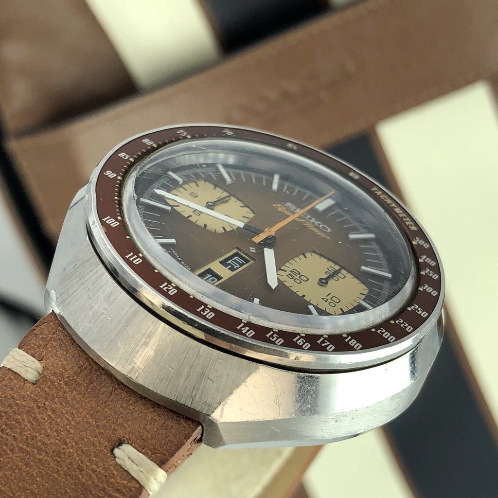 Vintage Seiko bullhead Chronograph 6138-0040 From The 70’s