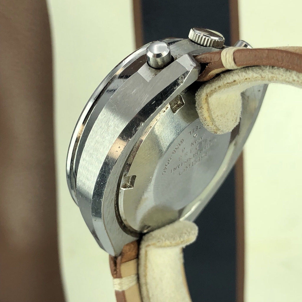 Vintage Seiko bullhead Chronograph 6138-0040 From The 70’s