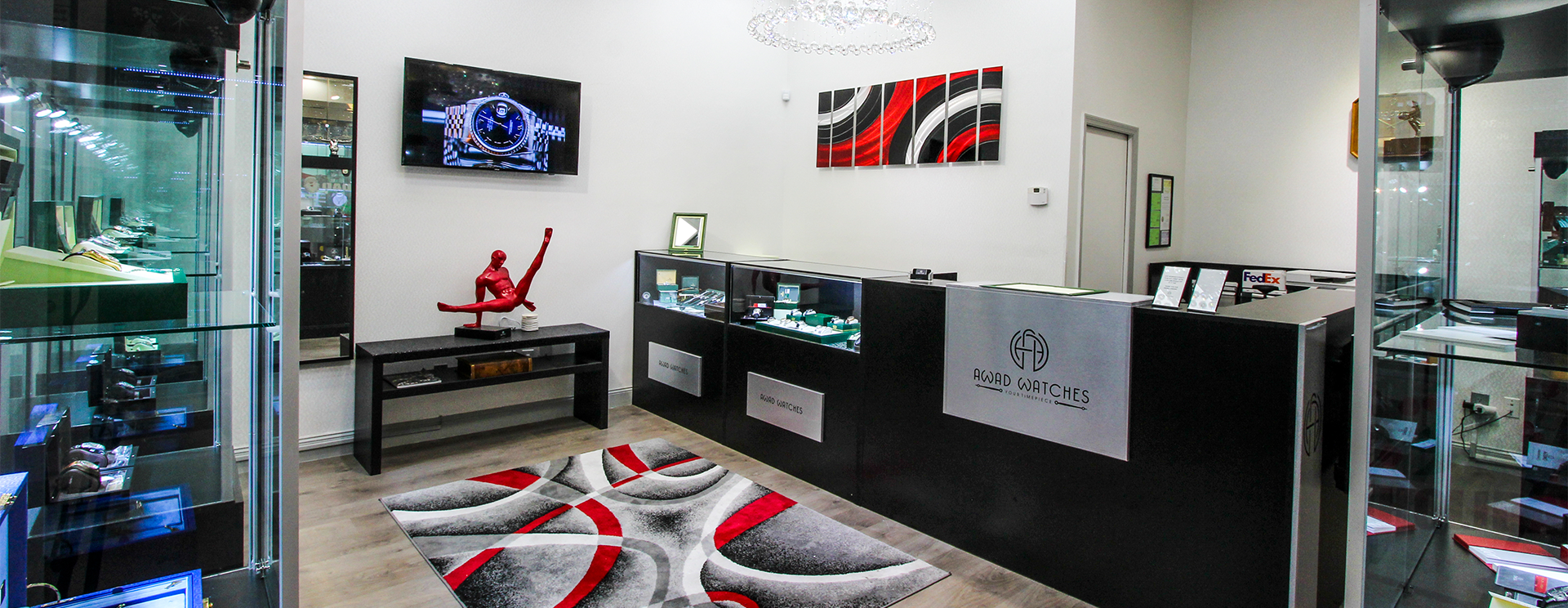 Awad Watches showroom